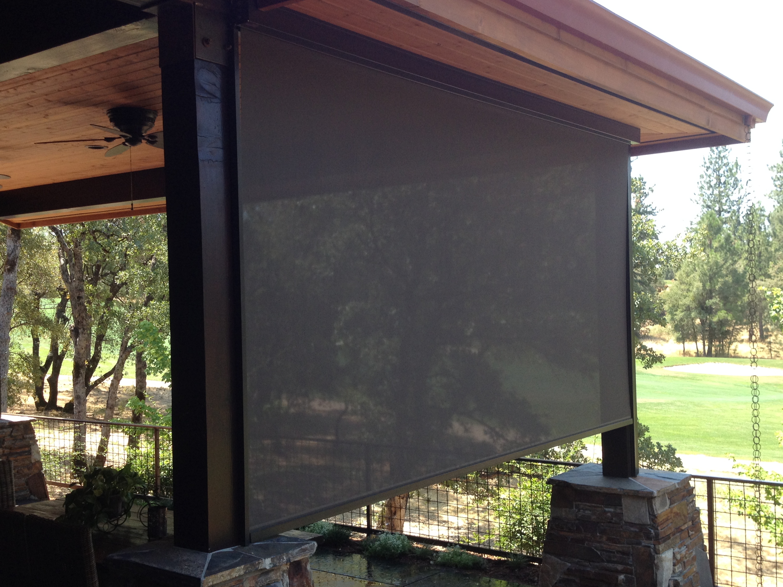 patio screen shade
